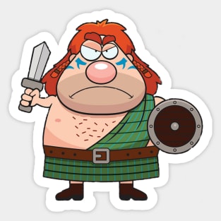 Celtic Warrior 2 Sticker